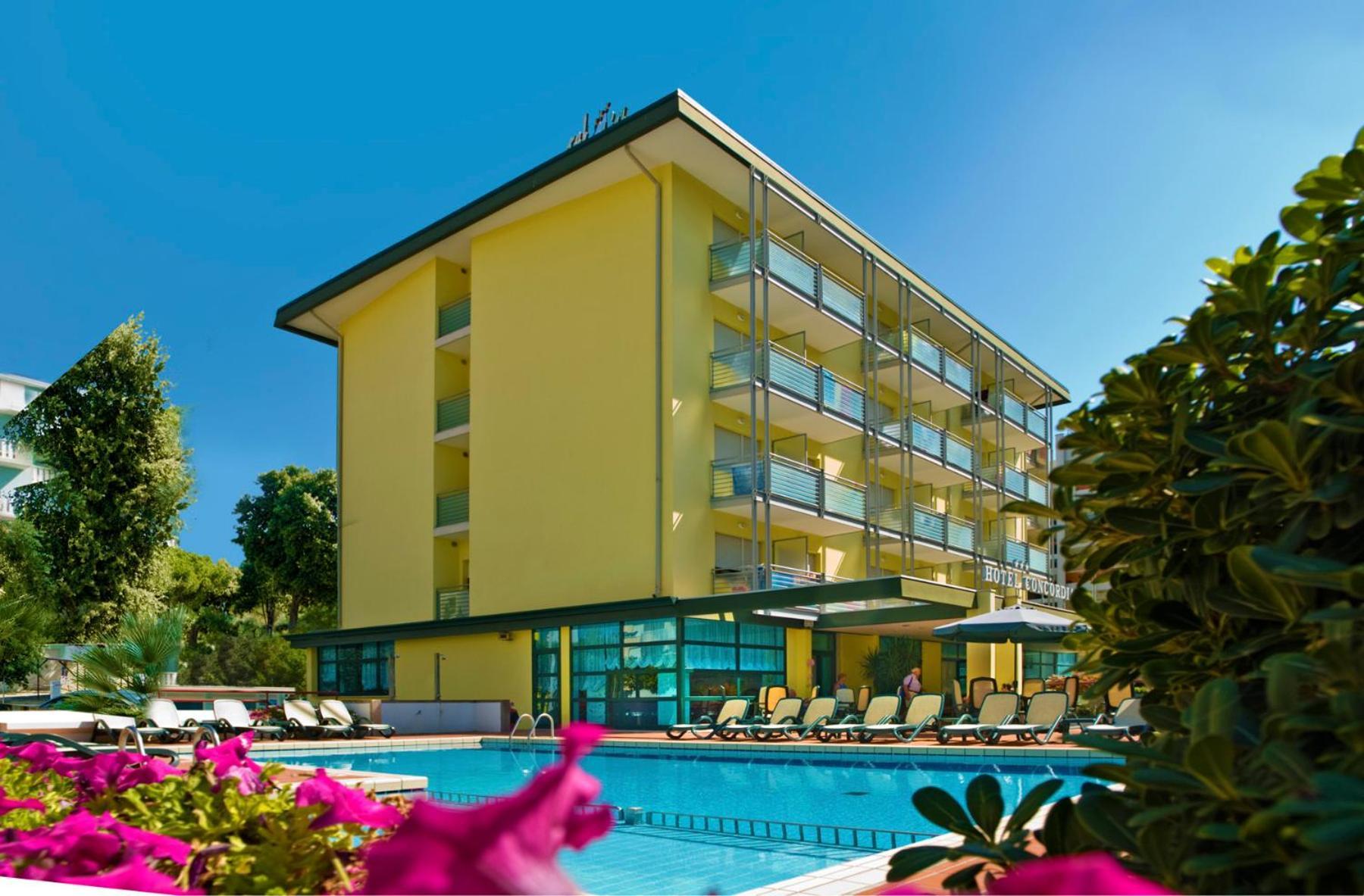 Hotel Concordia 3S Bibione Kültér fotó