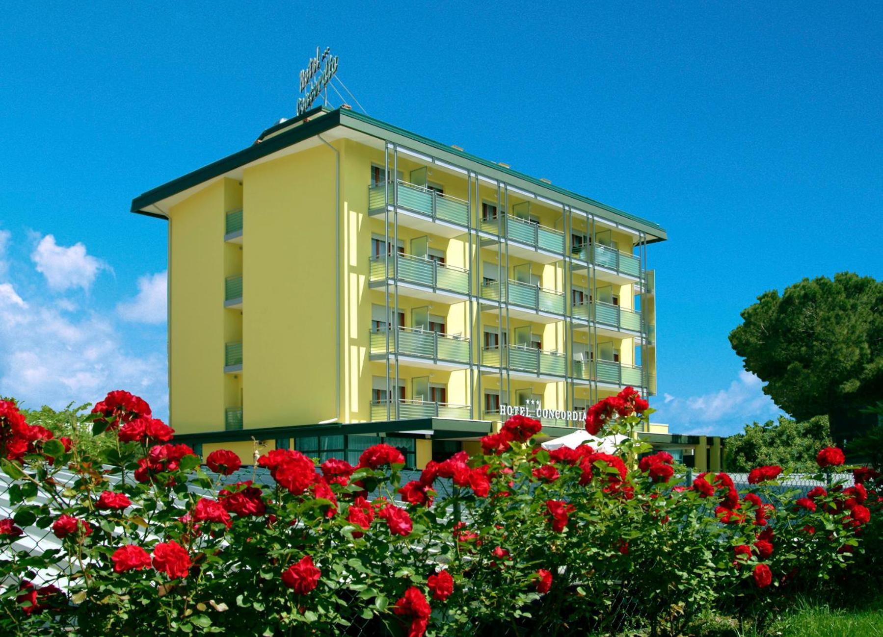 Hotel Concordia 3S Bibione Kültér fotó